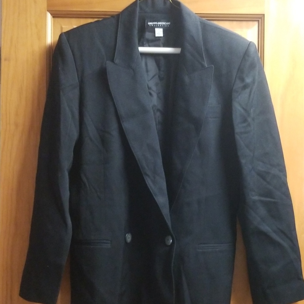 Black suit jacket